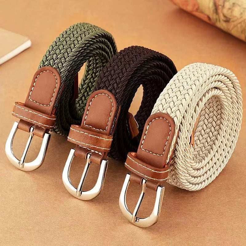 Ceinture tressée universelle T1 (2.5cm)