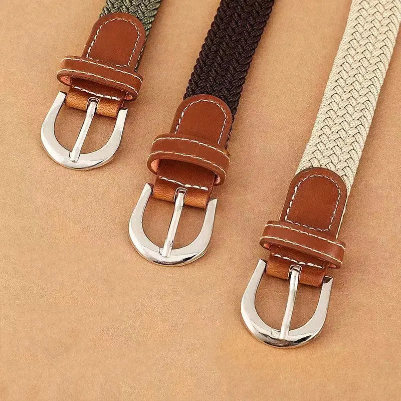 Ceinture tressée universelle T1 (2.5cm)