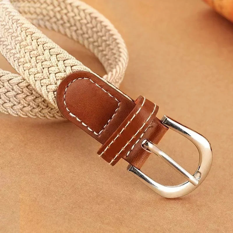 Ceinture tressée universelle T1 (2.5cm)